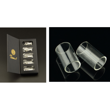 Tesla Tornado coil/Glasstube 5 pcs./pck.